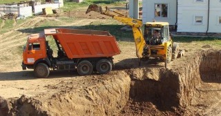 Котлован для дома Климовск, цена от 309 руб./м3.