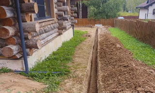 Ручная копка траншей в Климовске - цена от 927 руб. - 2Землекопа-Клс